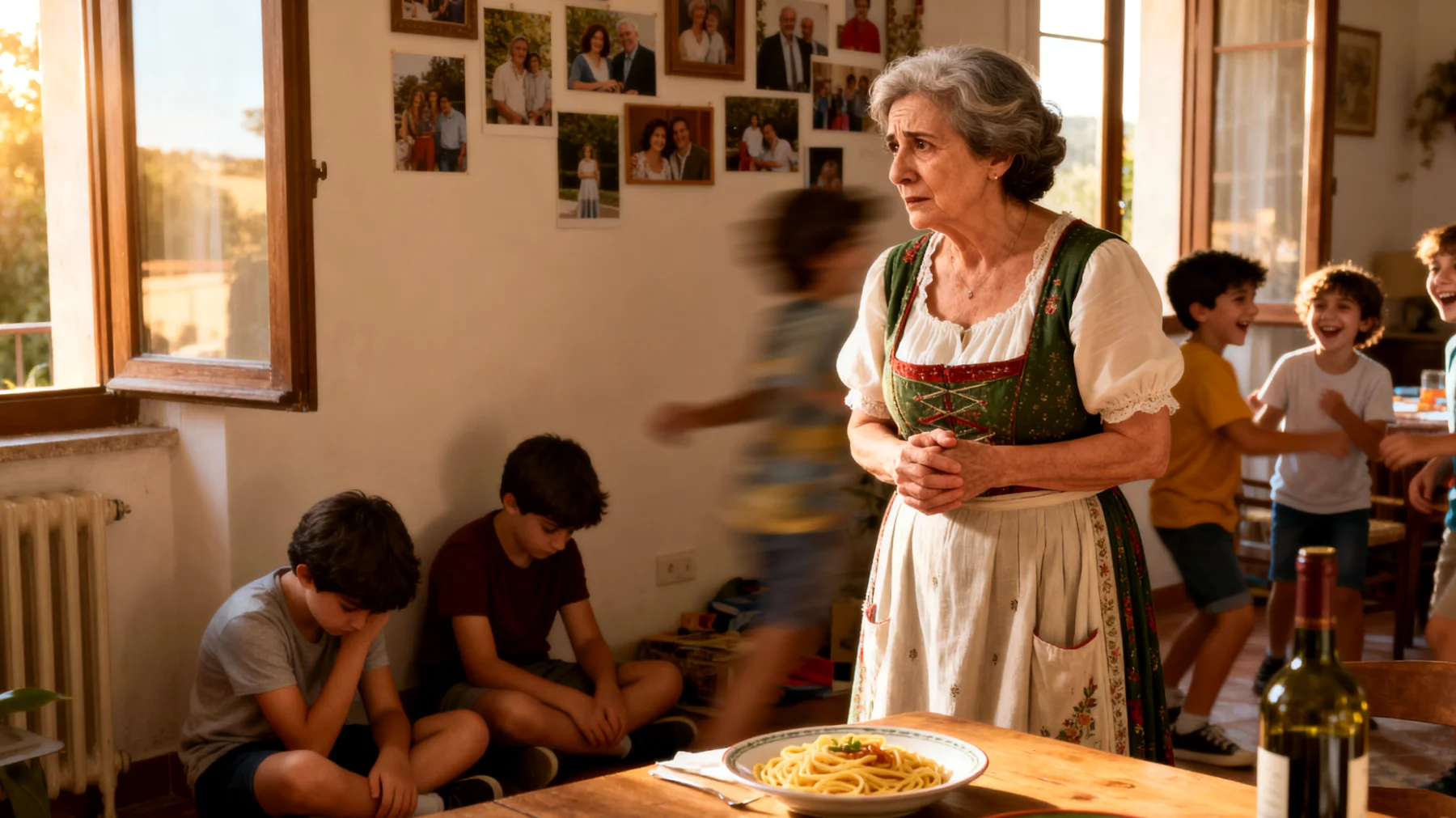 Nonna preoccupata perché i nipoti bambini mostrano timidezza eccessiva e tendenza all'isolamento durante le riunioni familiari e nelle attività sociali, faticando a relazionarsi con coetanei e altri familiari"