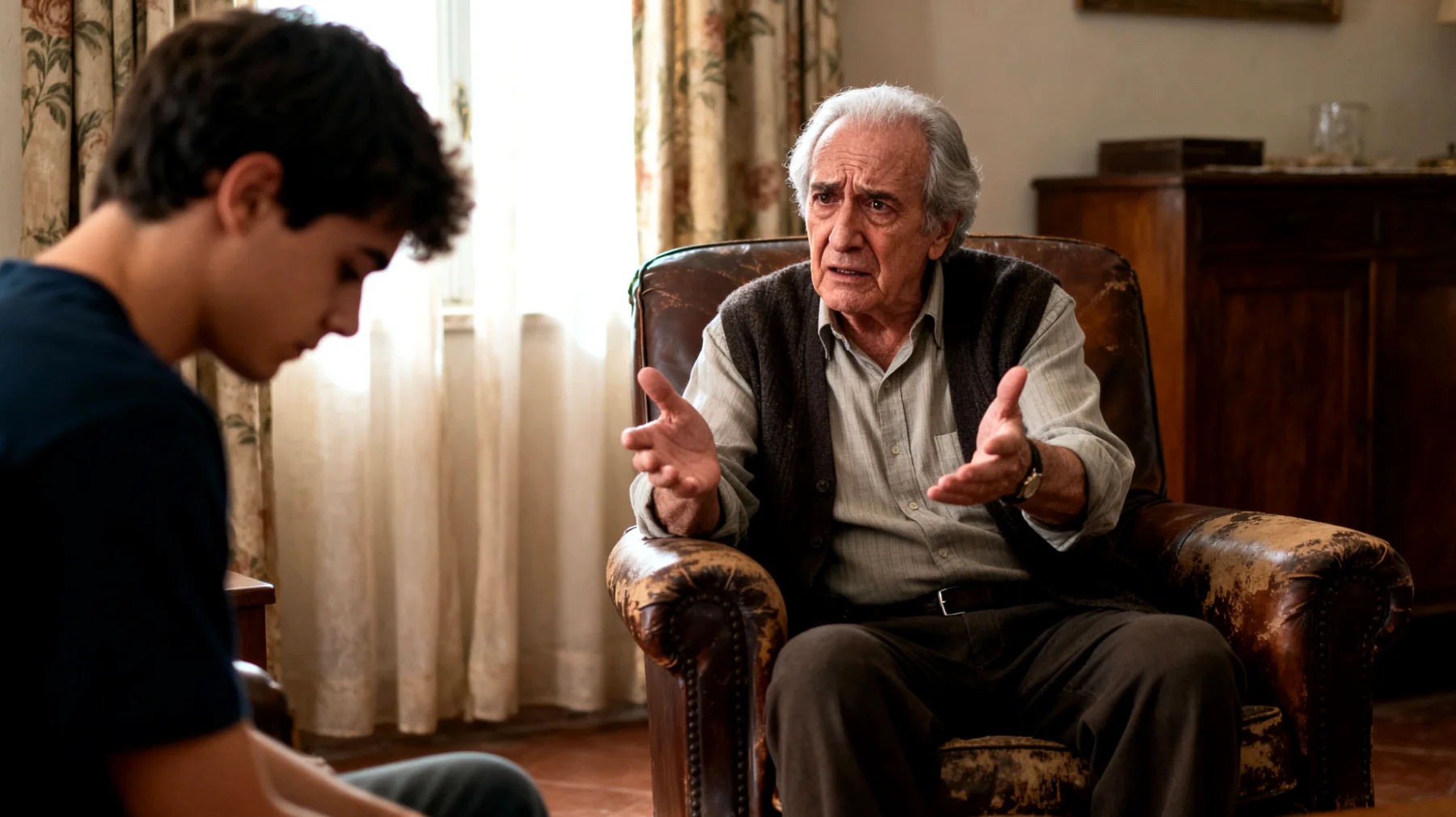 Il nonno si preoccupa perché il nipote giovane adulto è timido, ha difficoltà a socializzare e tende a isolarsi, rinunciando a uscire con coetanei e partecipare ad attività sociali"