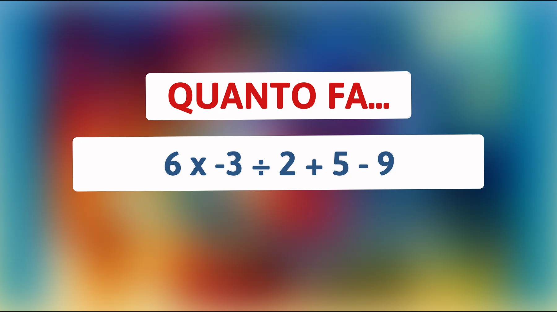"Svelato il mistero del calcolo che solo i veri geni risolveranno: hai abbastanza intelligenza da affrontare questa sfida mentale?""