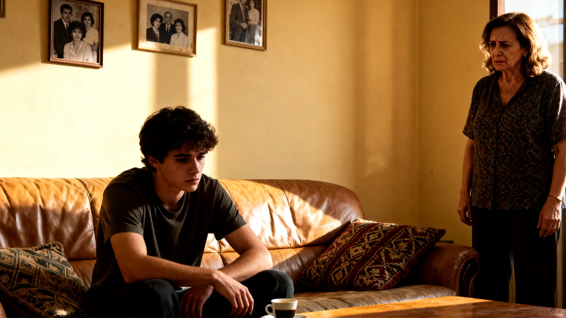 Una mamma si trova a gestire un figlio giovane adulto (20-30 anni) che non riesce a staccarsi dalla figura materna, dipendendo eccessivamente da lei per decisioni quotidiane, supporto emotivo costante e gestione pratica della vita. Questo crea nella madre un conflitto tra il desiderio di essere presente e la consapevolezza che dovrebbe favorire l'autonomia del figlio."