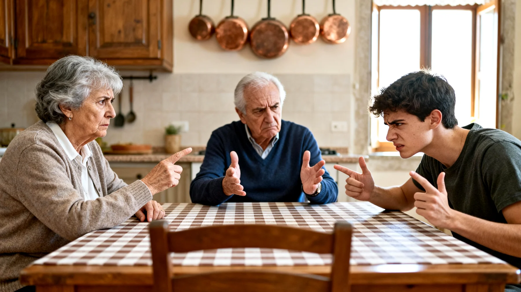 I nonni esercitano pressioni eccessive sui nipoti giovani adulti riguardo alle scelte di vita, carriera e aspettative personali, creando tensioni e incomprensioni intergenerazionali"